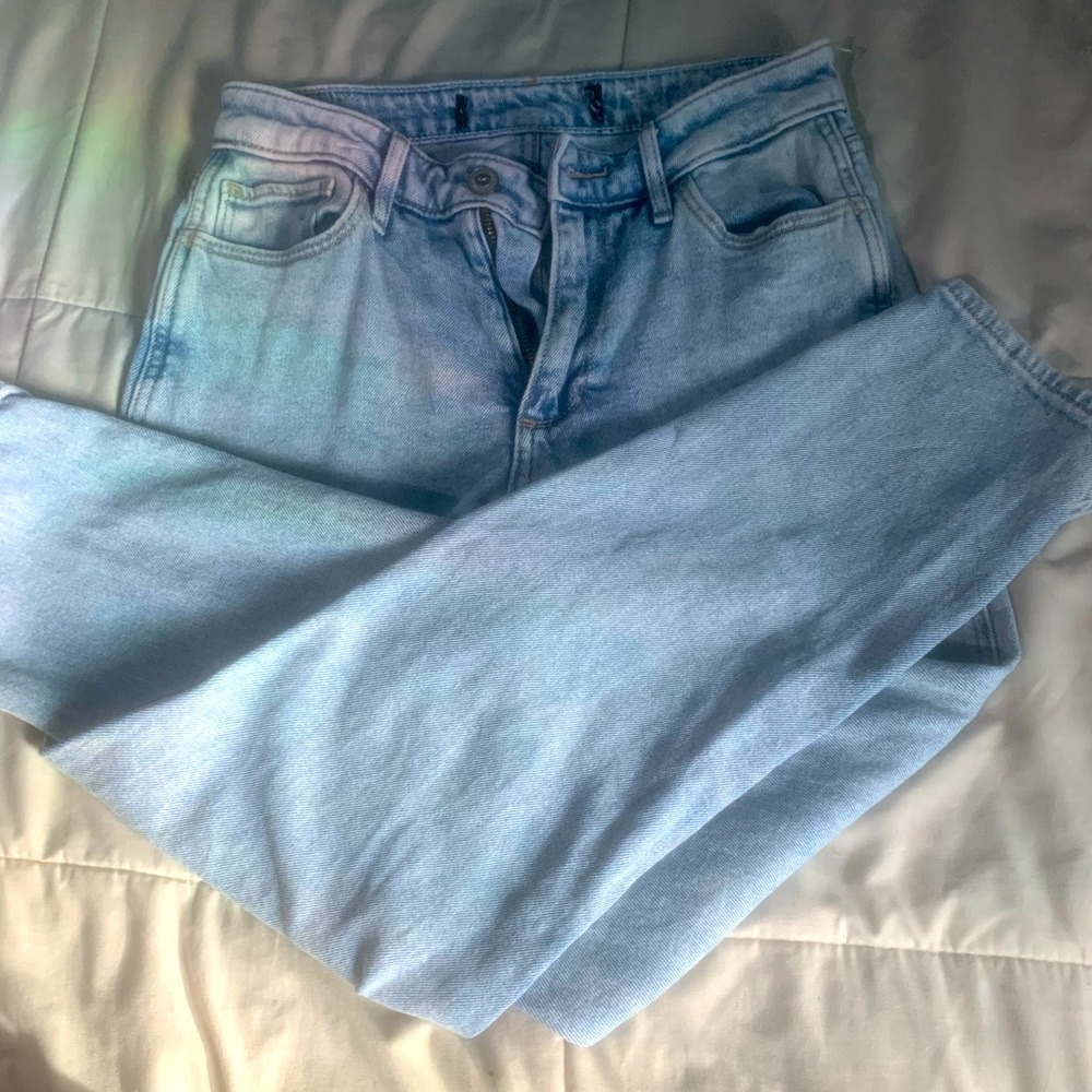 Blue Straight Jeans